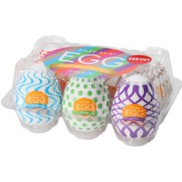 Tenga Egg Variety Wonder Masturbator 6er-Pack