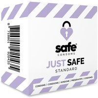 SAFE – Kondome mit silikonbasiertem Gleitmittel – Standard – 5 Stück