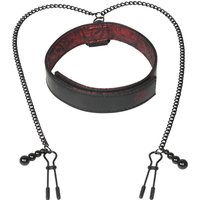 Fifty Shades of Grey Sweet Anticipation Halsband mit Nippelklemmen