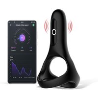 Magic Motion - Rise Smart Vibrierender Penisring - Schwarz